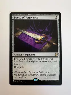 Sword of Vengeance - MTG Commander Legends - NM - Image 1