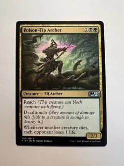 Poison-Tip Archer - MTG Core Set 2019 - NM - Image 1