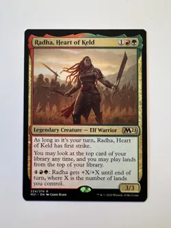 Radha, Heart of Keld - MTG Core Set 2021 - NM - Image 1