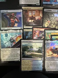 Lot Of Magic The Gathering Spider-Man NEW Set Rare Uncommon Holo Comic Fill Set - Image 2