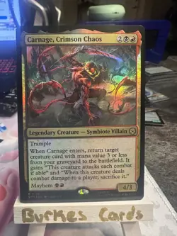 Carnage, Crimson Chaos Marvel's Spider-Man Foil - Image 1