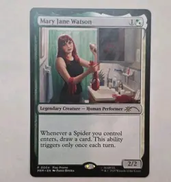 Mary Jane Watson Marvel's Spider-Man Magic The Gathering MTG Promo M/NM - Image 1