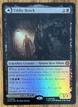 MTG Marvel Spider-Man, Eddie Brock / Venom, Lethal Protector - Foil - Image 1