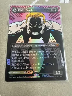 Eddie Brock (0233) (Borderless) Marvel's Spider-Man Foil - Image 1