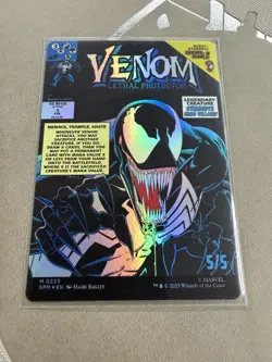 Eddie Brock (0233) (Borderless) Marvel's Spider-Man Foil - Image 2