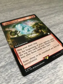 MTG - Wild Wasteland (Extended Art) - Fallout - NM or better - Free Shipping - Image 2