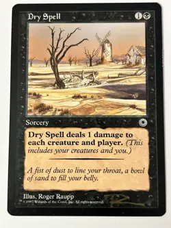 Signed ARTIST PROOF Dry Spell Roger Raupp MTG - Image 1