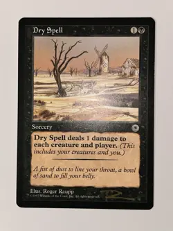Signed ARTIST PROOF Dry Spell Roger Raupp MTG - Image 5