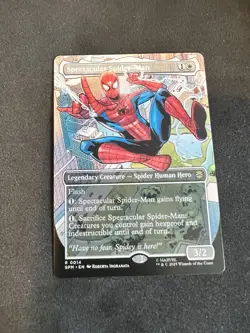 Spectacular Spider-Man (Borderless) R Marvel's Spider-Man 14 NM Normal MTG - Image 1