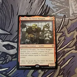 Krenko, Tin Street Kingpin War of the Spark Non-foil - Image 1
