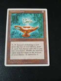 Aladdin's Lamp 4th MTG MP - Image 1