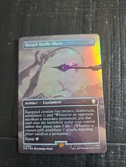 Nazgul Battle-Mace (Borderless) Commander: the Lord of the Rings: Tales of... - Image 1