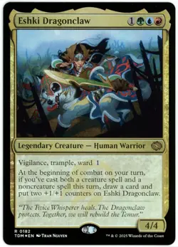 Eshki Dragonclaw (Foil) - 0182 - Tarkir Dragonstorm - MTG - NM/M - Image 1