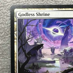 Godless Shrine - Edge of Eternities (EOE) #254 NM MTG Shock Land Non-Foil - Image 2