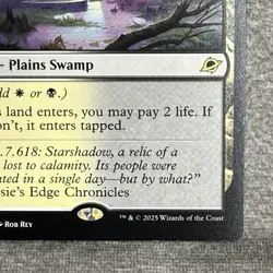 Godless Shrine - Edge of Eternities (EOE) #254 NM MTG Shock Land Non-Foil - Image 5