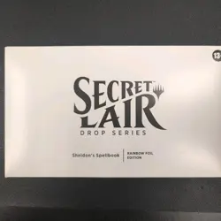 Sheldon's Spellbook Rainbow Foil Sealed - Secret Lair Drop MTG - Image 1