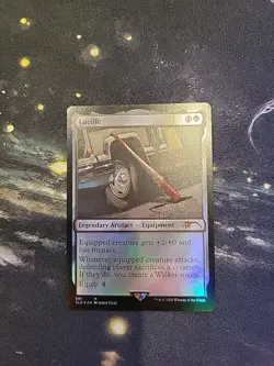 MTG FOIL Lucille (Gisa's Favorite Shovel) The Walking Dead Secret Lair - Image 1