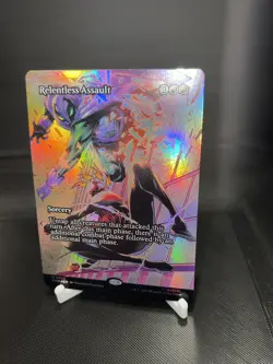 Relentless Assault (Borderless) Marvel Universe Eternal-Legal Foil - Image 3