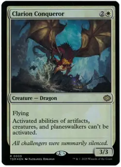 Clarion Conqueror (Foil) - 0005 - Tarkir Dragonstorm - MTG - NM/M - Image 1