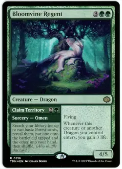 Bloomvine Regent (Foil) - 0136 - Tarkir Dragonstorm - MTG - NM/M - Image 1