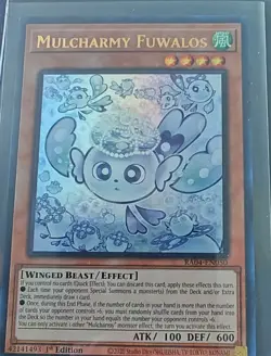 Yu-Gi-Oh! TCG Mulcharmy Fuwalos 1st Edition Ultra Rare Card NM RA04-EN050 - Image 1