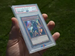 Yu-Gi-Oh Gaia the Fierce Knight 1st Edition SBCB-EN055 Secret Rare PSA 10 - Image 2