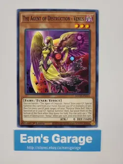 YuGiOh! The Agent of Destruction - Venus 1st Edition BACH-EN021 Common - MN - Image 1