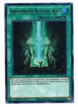 Yu-Gi-Oh Card: Advanced Ritual Art GFP2-EN153 Ultra Rare 1st Edition! NM - Image 1