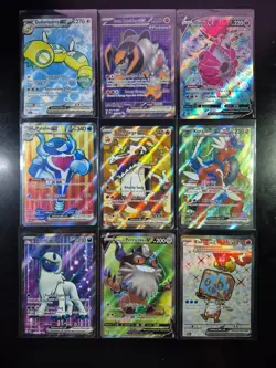 9 ULTRA RARE FULL ART ONLY Pokemon Card Lot! All NM - Image 1