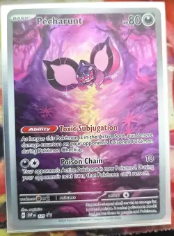 Pecharunt - 129 - SV: Scarlet & Violet Promo Cards Lightly Played - Image 1