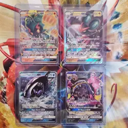 Marshadow + Noivern + Alolan Muk + Tapu Fini GX - Pokemon Cards Lot #21 - Image 1