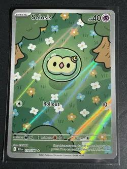 Solosis Black Bolt Illustration Rare English Pokemon TCG Card 118/086 NM - Image 5