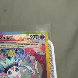Pokemon TCG Sylveon EX Prismatic Evolutions Holo Card 156/131 English - Image 4
