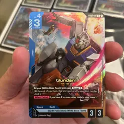 Gundam Card Game Gundam GD01-001 Newtype Rising GD01-001 LR - Image 1
