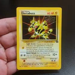 Electabuzz #2 Black Star Promo Pokemon Card Wizards Of The Coast 1999 Vintage LP - Image 1
