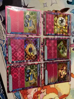 Pokemon Foil Item Lot 6x Cards All Near Mint Cards - Image 1