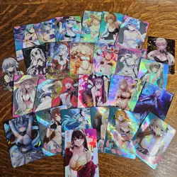 27 Sexy Anime Waifu Cards. Goddess Swimsuits Signatures ZR SsR SsP - Image 1