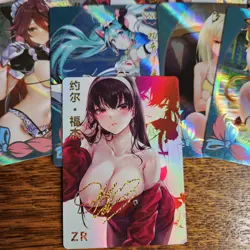 27 Sexy Anime Waifu Cards. Goddess Swimsuits Signatures ZR SsR SsP - Image 2