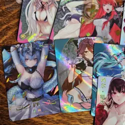 27 Sexy Anime Waifu Cards. Goddess Swimsuits Signatures ZR SsR SsP - Image 4