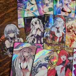 27 Sexy Anime Waifu Cards. Goddess Swimsuits Signatures ZR SsR SsP - Image 5