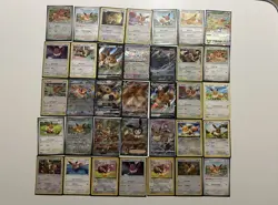 Eevee Pokemon 35 Card Collection Set Inc. Prismatic Sleeve Protector And Binder - Image 3