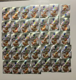 Eevee Pokemon 35 Card Collection Set Inc. Prismatic Sleeve Protector And Binder - Image 4
