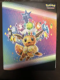 Eevee Pokemon 35 Card Collection Set Inc. Prismatic Sleeve Protector And Binder - Image 5