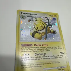 Pokemon Secret Wonders Electivire 25/132 Holo Rare Card Lightly Played - Image 3