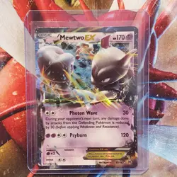 Mewtwo EX + Blastoise EX + Kangaskhan EX + Trevenant EX - Pokemon Cards Lot #16 - Image 2