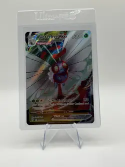 Pokemon TCG Butterfree VMAX Darkness Ablaze Holo Ultra Rare Card 002/189 - Image 1