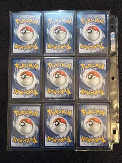 Pokemon Card Binder Page Lot: Paldea Evolved Ex And Cosmos Holo Promos 18 Cards - Image 2