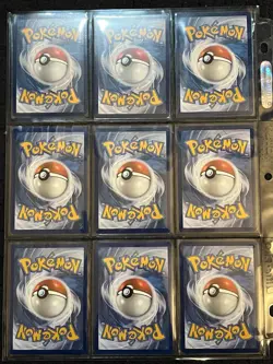 Pokemon Card Binder Page Lot: Paldea Evolved Ex And Cosmos Holo Promos 18 Cards - Image 4