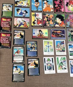 Dragon Ball Z Trading Card Lot of 34 Score Funimation 1998-2001 Foil Basic VTG - Image 2