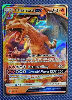 Charizard GX SM195 Pokemon Sun & Moon Black Star Promo Card - Image 5